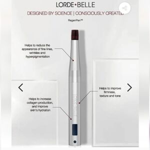 NIB Lorde + Belle RegenPen Silver Viral $299